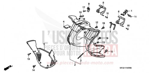 BOITE INTERIEURE FES250W de 1998